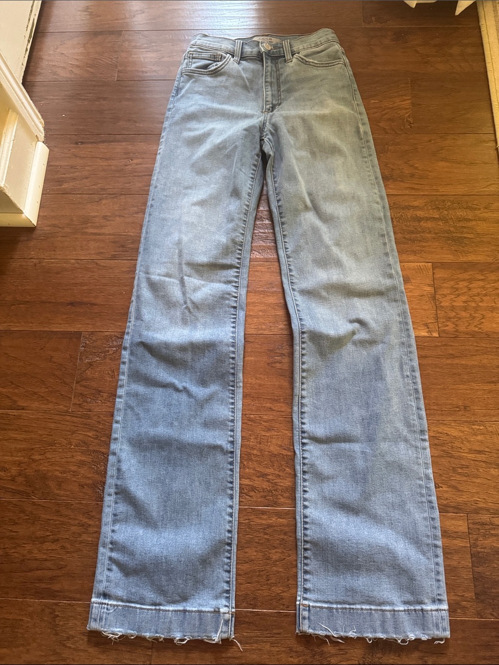 Joe's Jeans Light Blue Flare High Rise Wide Leg Jeans Size 25